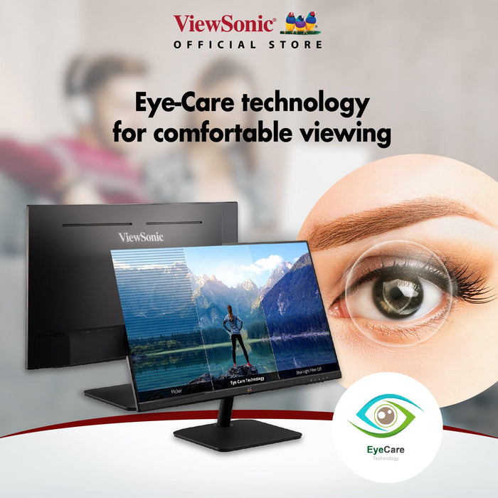 จอมอนิเตอร์ ViewSonic VA2732-H 27.0" IPS FHD 100Hz สีดำ - SpeedCom