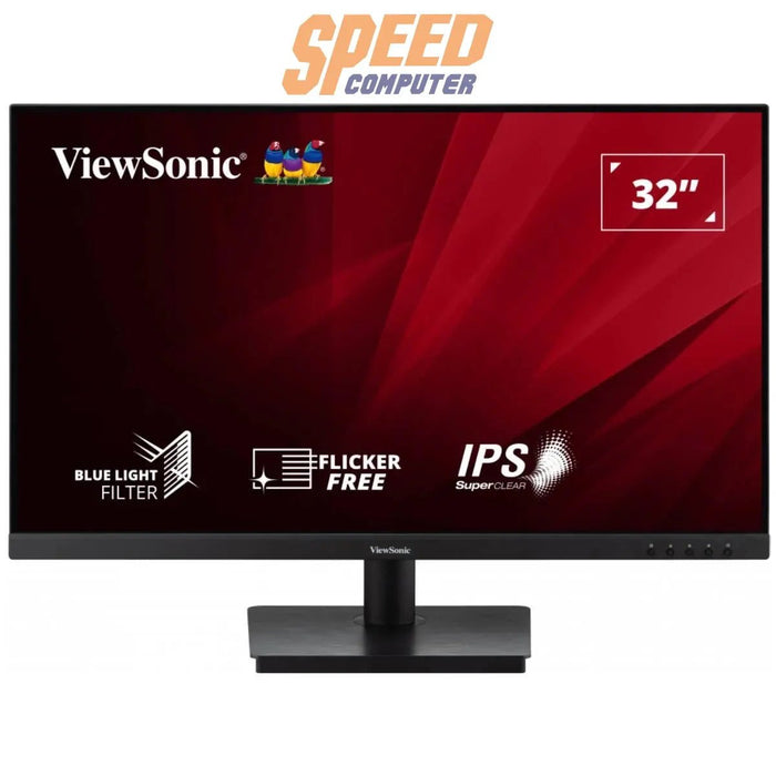 จอมอนิเตอร์ ViewSonic VA3209 - 2K - MHD 31.5" IPS 2K MHD 75Hz สีดำ - SpeedCom