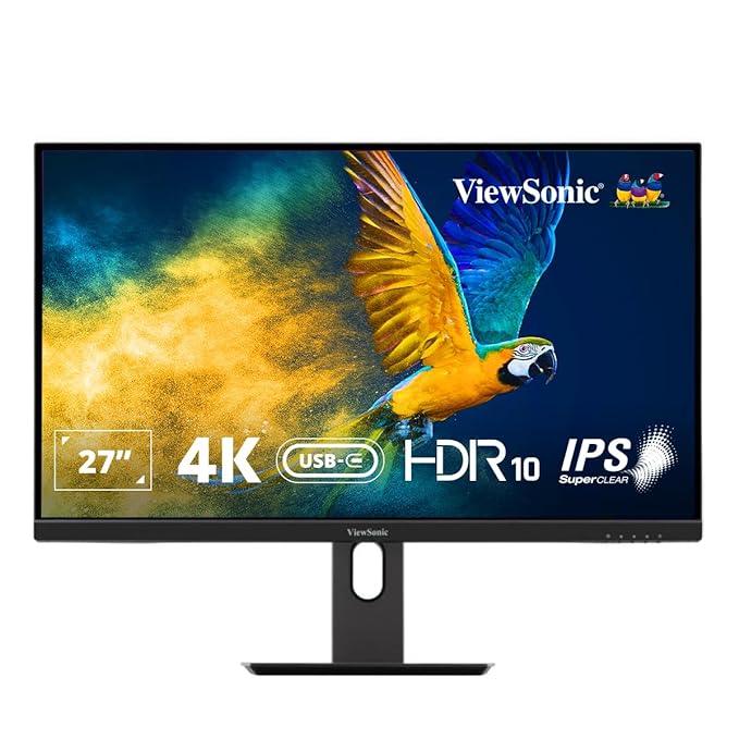 จอมอนิเตอร์ ViewSonic VX2762U-4K 27.0" IPS 60Hz สีดำ - SpeedCom