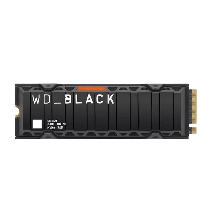 เอสเอสดี WD BLACK SN850 500GB PCIe 4x4/NVMe M.2 2280 WITH HEATSINK WDS500G1XHESpeedCom