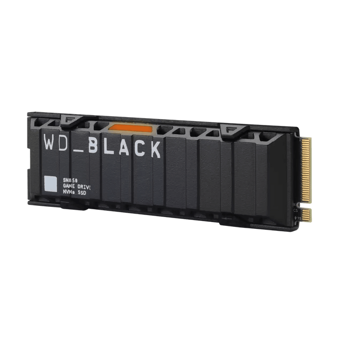 เอสเอสดี WD BLACK SN850 500GB PCIe 4x4/NVMe M.2 2280 WITH HEATSINK WDS500G1XHESpeedCom