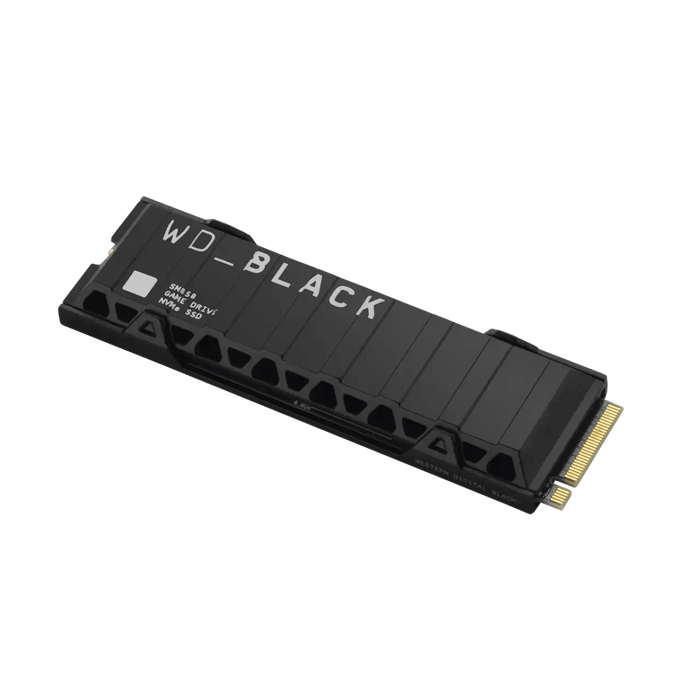 เอสเอสดี WD BLACK SN850 500GB PCIe 4x4/NVMe M.2 2280 WITH HEATSINK WDS500G1XHE - SpeedCom