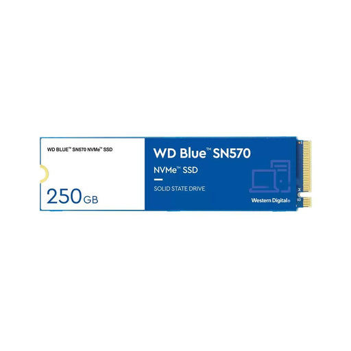 เอสเอสดี WD BLUE SN570 250GB PCIe 3x4/NVMe M.2 2280 WDS250G3B0C - SpeedCom