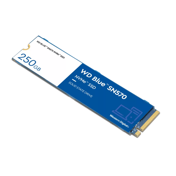 เอสเอสดี WD BLUE SN570 250GB PCIe 3x4/NVMe M.2 2280 WDS250G3B0C - SpeedCom