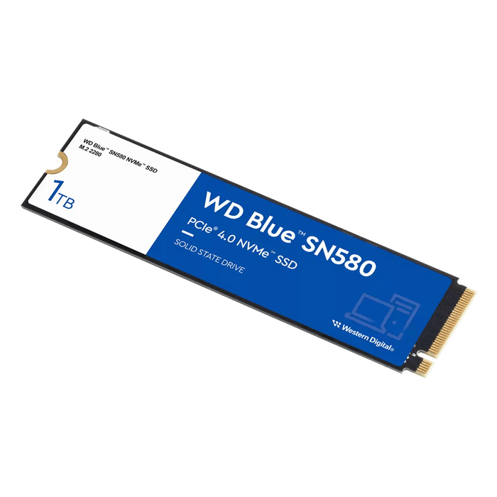 เอสเอสดี WD BLUE SN580 1TB PCIe 4x4/NVMe M.2 2280 WDS100T3B0ESpeedCom