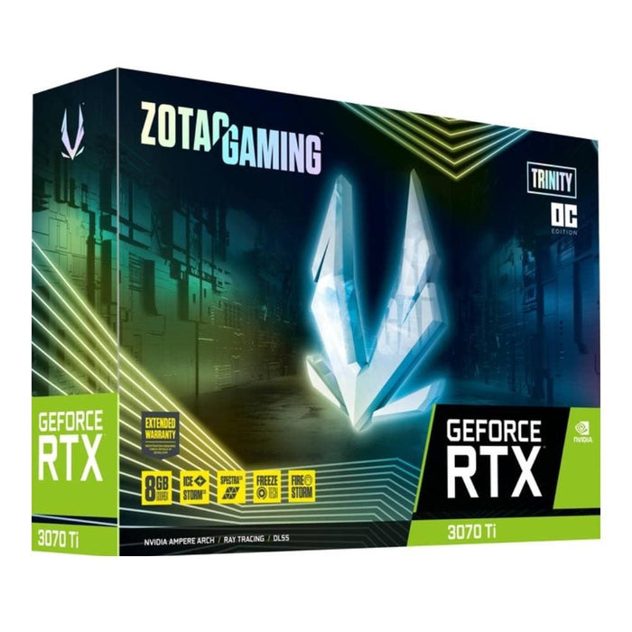 การ์ดจอ ZOTAC GeForce RTX 3070Ti Trinity OC 8GB GDDR6X - SpeedCom