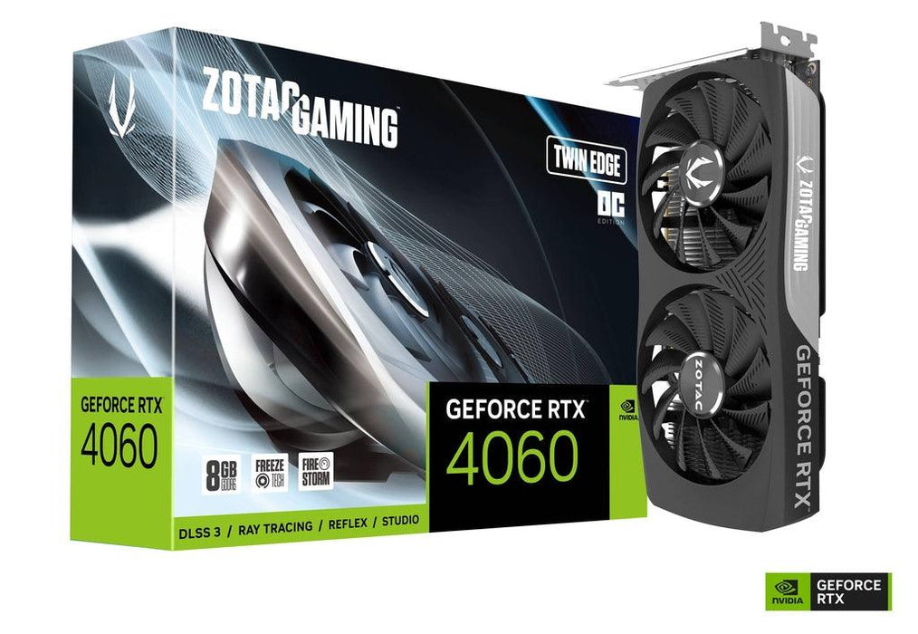 การ์ดจอ ZOTAC GeForce RTX 4060 8GB TWIN EDGE OC GDDR6 - SpeedCom