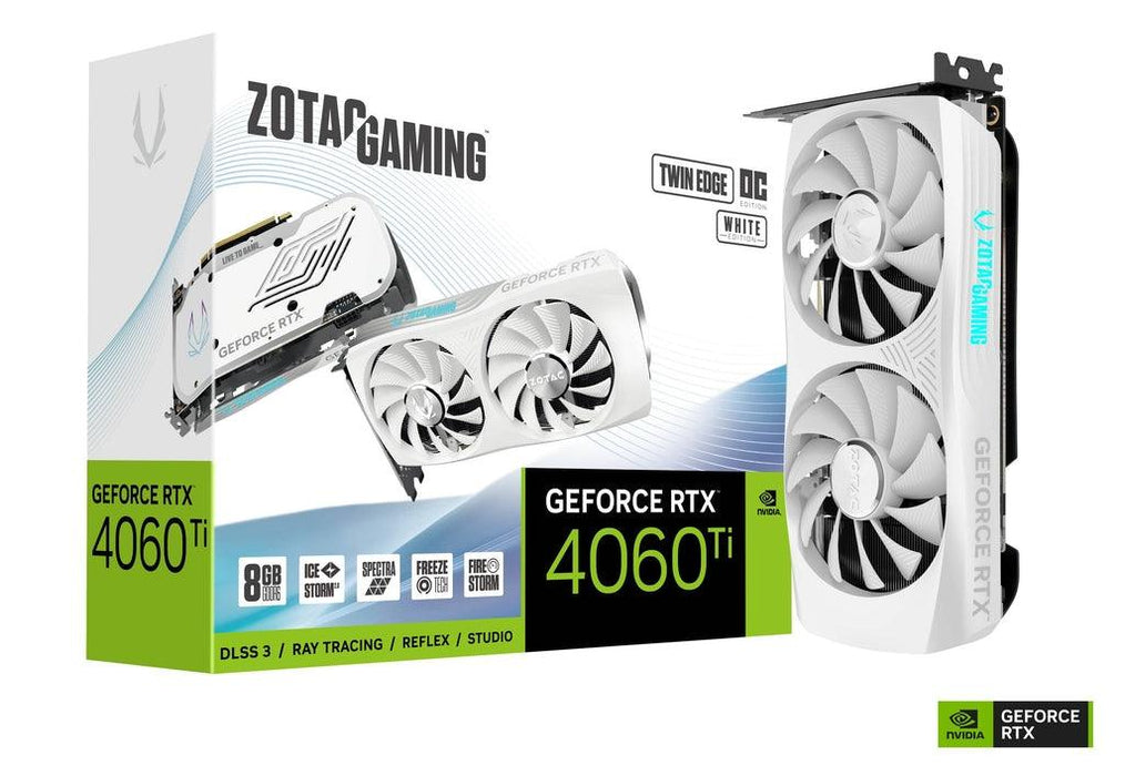 การ์ดจอ ZOTAC GeForce RTX 4060Ti 8GB TWIN EDGE OC GDDR6 - SpeedCom