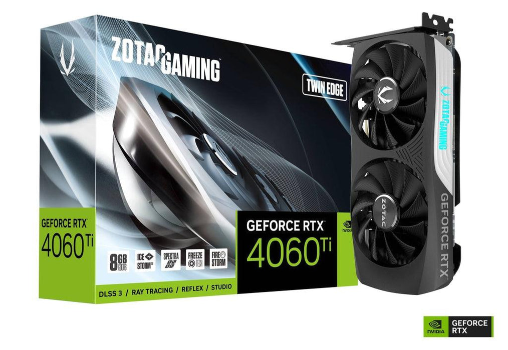 การ์ดจอ ZOTAC GeForce RTX 4060Ti 8GB TWIN EDGE OC GDDR6 - SpeedCom