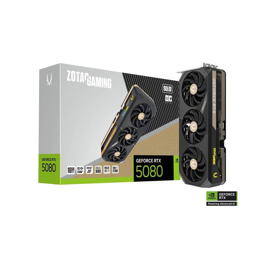 การ์ดจอ ZOTAC GeForce RTX 5080 SOLID OC 16GB GDDR7 - SpeedCom